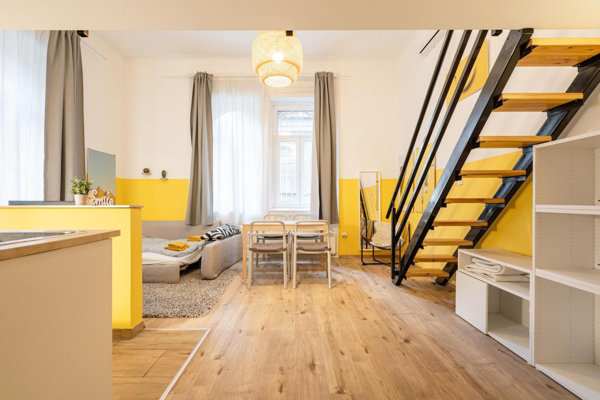 Charming Studio In The Heart Of The Jewish Quarter W41 Yellow Budapest Eksteriør billede